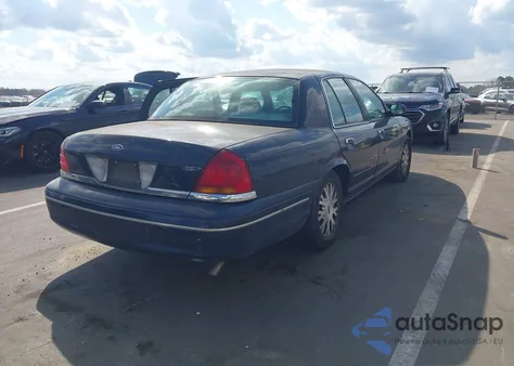 2003 Ford Crown Victoria Lx from USA, damaged, VIN 2FAFP74WX3X126391